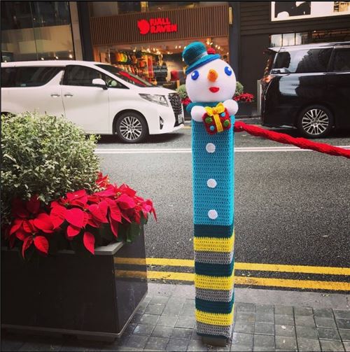 What an adorable snowman! All pictures in this blog post are courtesy of the All About Hong Kong Facebook page. What an adorable snowman! All pictures in this blog post are courtesy of the All About Hong Kong Facebook page.