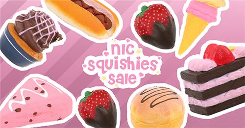Get awesome NIC squishies on SALE!