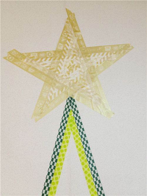We're crafting a Washi Christmas Tree 4